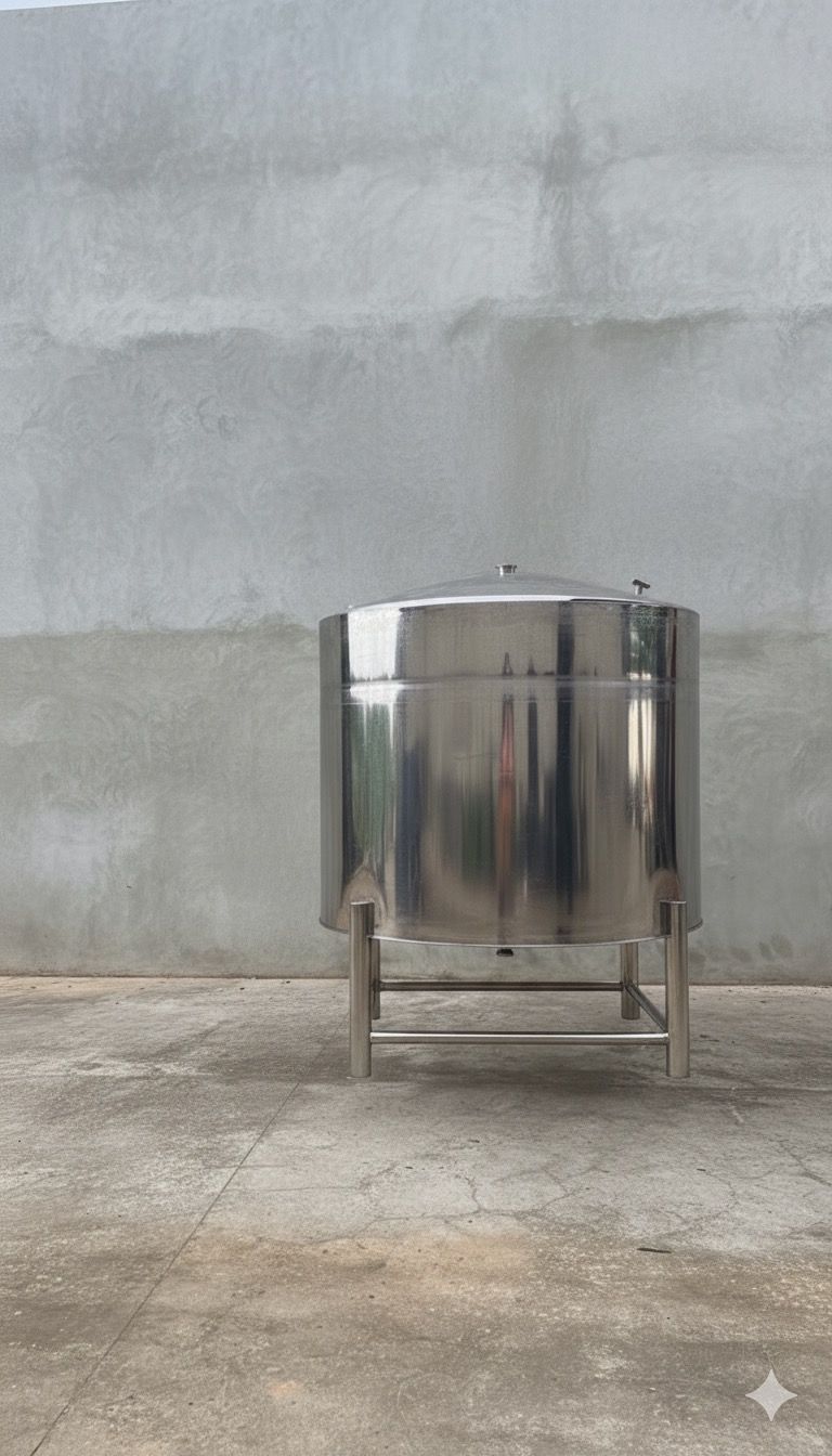 Fabricante de Tanque de Armazenamento em Inox Industrial